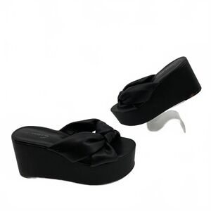 Circus NY Black Sandals Grady platform sandal | Womens 7.5